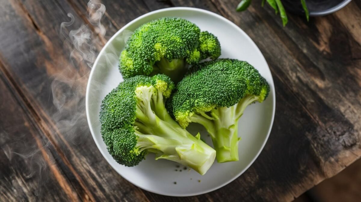 Combien de minutes pour que le brocoli reste croquant à la vapeur ?