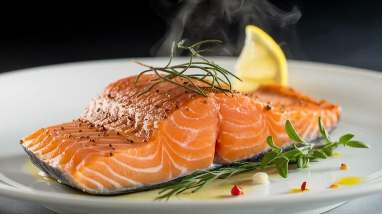 Combien de minutes pour que le saumon soit cuit à cœur ?