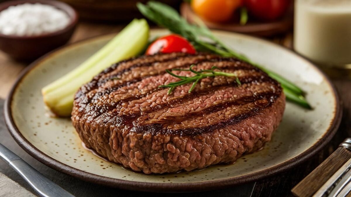 Combien de minutes pour que le steak haché soit bien cuit ?