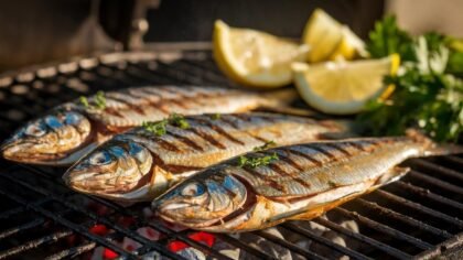 Combien de minutes pour que les sardines grillées soient prêtes ?