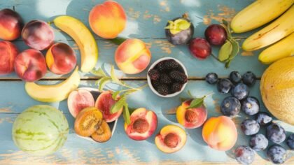 Fruits de saison en août