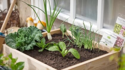 Idées de légumes à planter en janvier