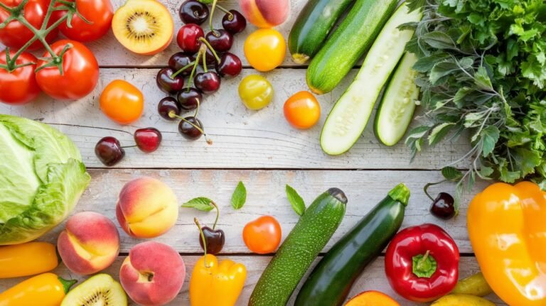 Liste des fruits et légumes à manger en juillet - calendrier de saison