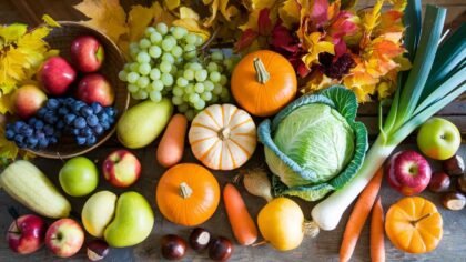 Liste des fruits et légumes à manger en octobre - calendrier de saison