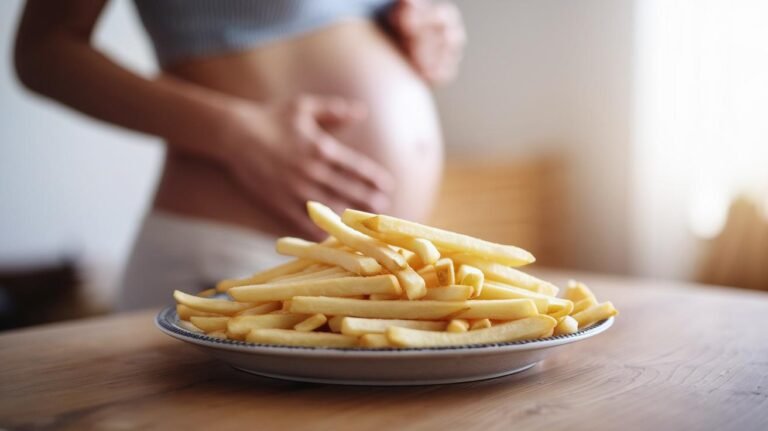 Peut-on manger des frites enceinte ?