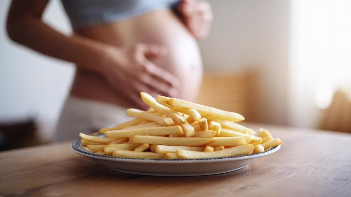Peut-on manger des frites enceinte ?