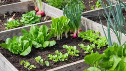 Quels légumes planter au jardin en mars ?